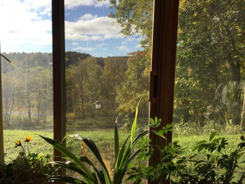 Valley view from bedroom